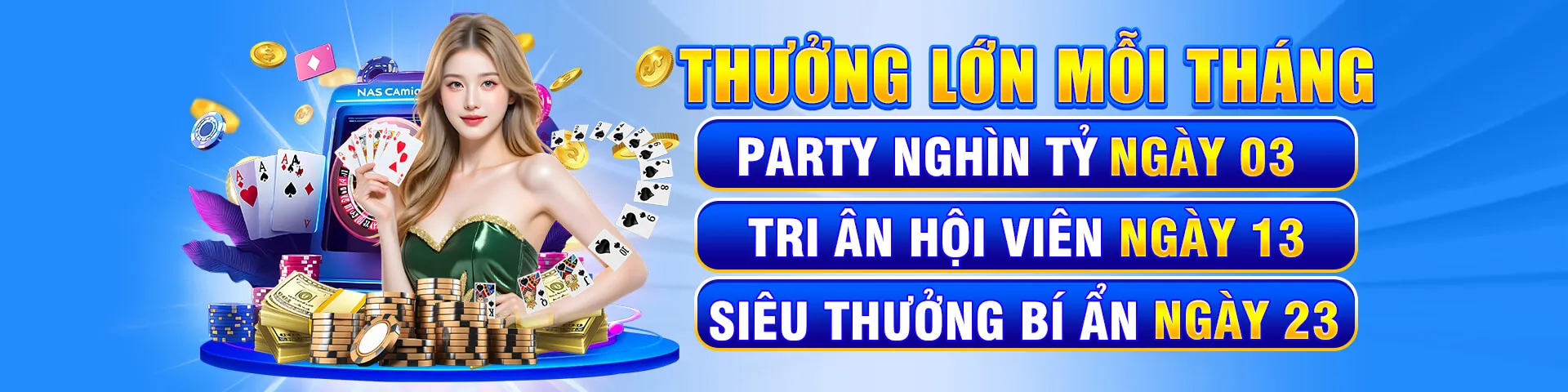 Hình ảnh Nổ Hũ win96 với biểu tượng vàng và xanh lá cây, thể hiện sự giàu có và may mắn